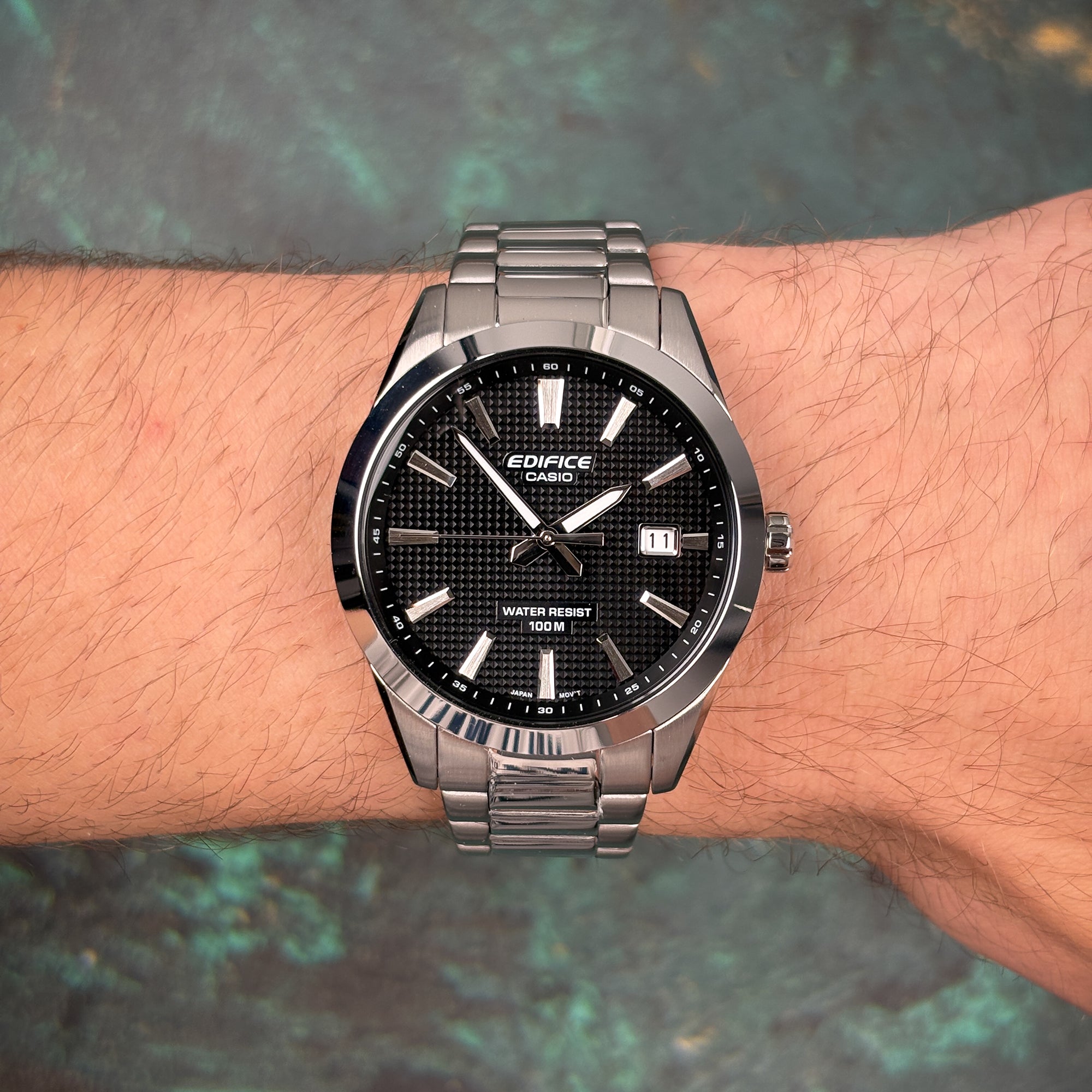 RELOJ PARA HOMBRE CASIO EDIFICE EFV-160D-1AVDF - NEGRO - Tiendas Casio TITEC