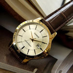 RELOJ PARA HOMBRE CASIO MTP-V004GL-9AUDF -AMARILLO - Tiendas Casio TITEC