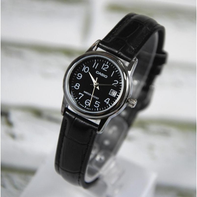 RELOJ PARA MUJER CASIO LTP-V002L-1BUDF -NEGRO - Tiendas Casio TITEC