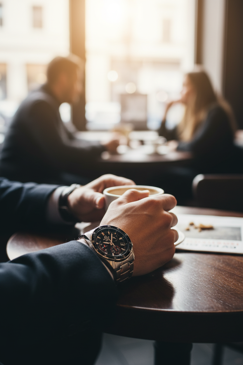 Reloj Casio Edifice EFV-540D-1AVUDF lifestyle café