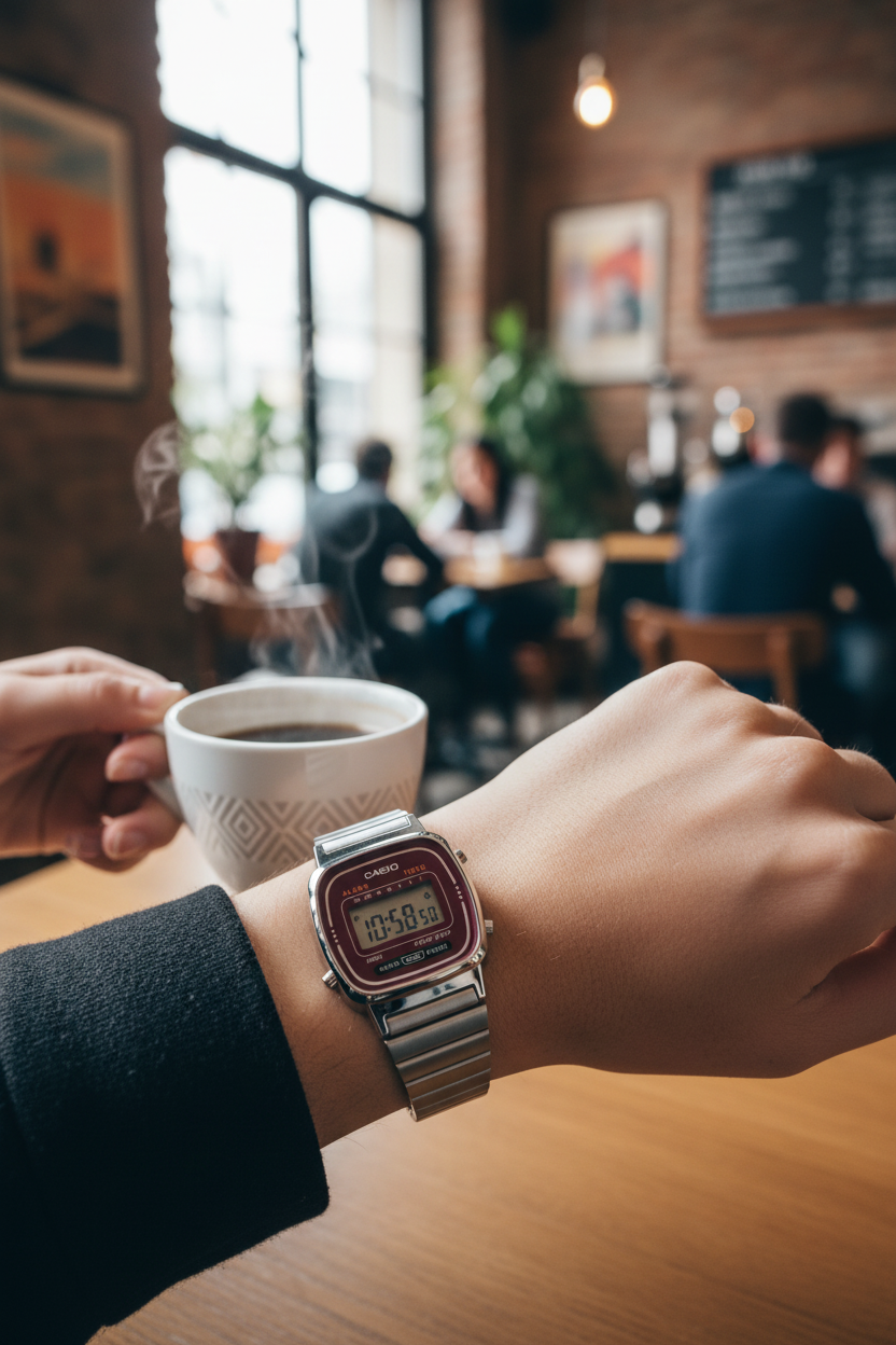 Reloj Casio LA670WA-4DF lifestyle café