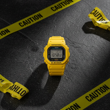 RELOJ ANILLO CASIO G-SHOCK DWN-5600-9DR - AMARILLO