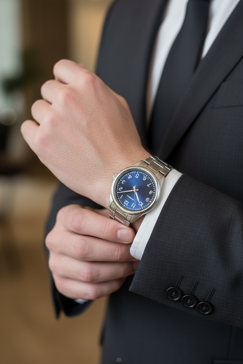 Reloj Casio MTP-V005D-2B4UDF lifestyle traje