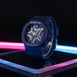 Reloj Casio Baby-G BGA-10D-2A1DR con iluminación neón
