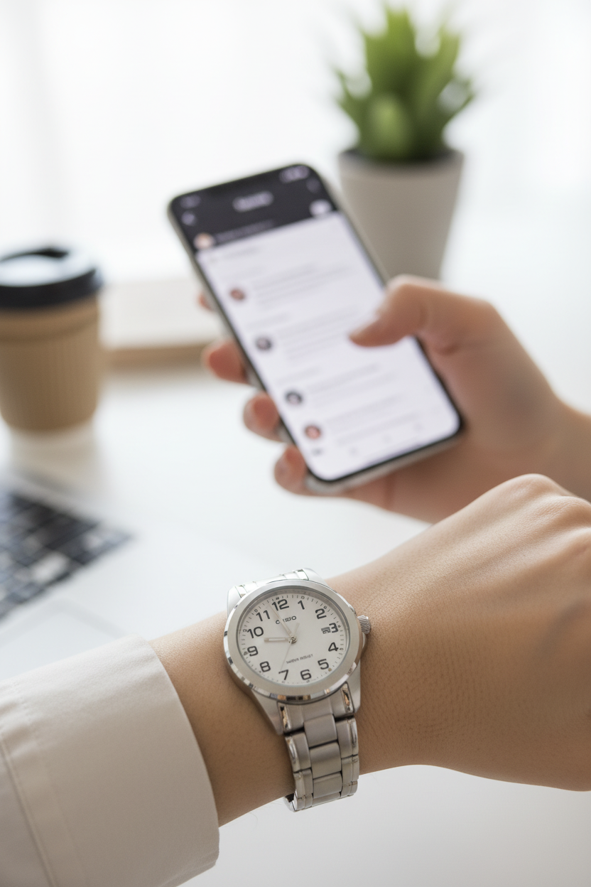 Reloj Casio LTP-1215A-7B2DF lifestyle smartphone
