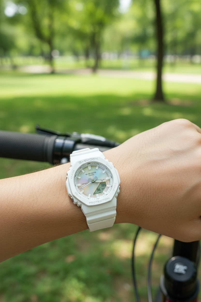 Reloj Casio G-Shock GMA-P2100PC-7ADR lifestyle bicicleta