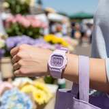 RELOJ PARA MUJER CASIO BABY-G BGD-565SC-4BDR - MORADO