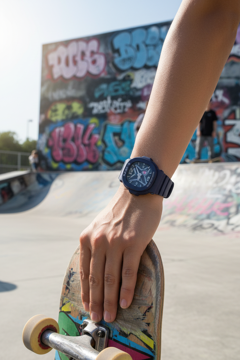 Reloj Casio Baby-G BGA-10D-2A1DR lifestyle skate park