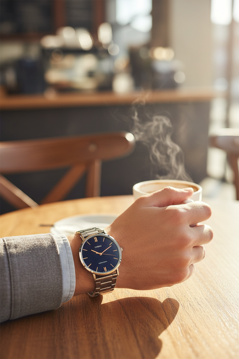 Reloj Casio MTP-VT01D-2BUDF lifestyle café