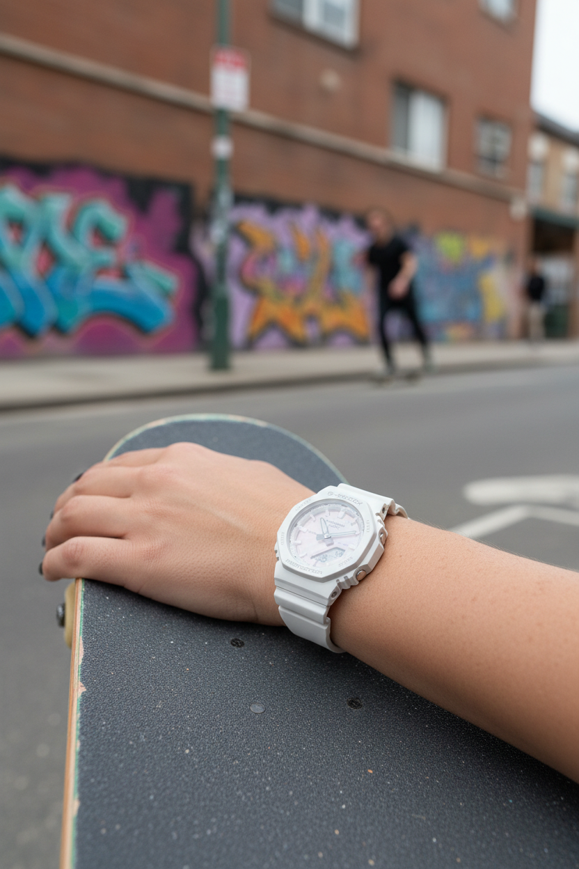 Reloj Casio G-Shock GMA-P2100PC-7ADR lifestyle skate
