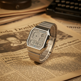 RELOJ CASIO VINTAGE A130WE-7ADF - PLATEADO