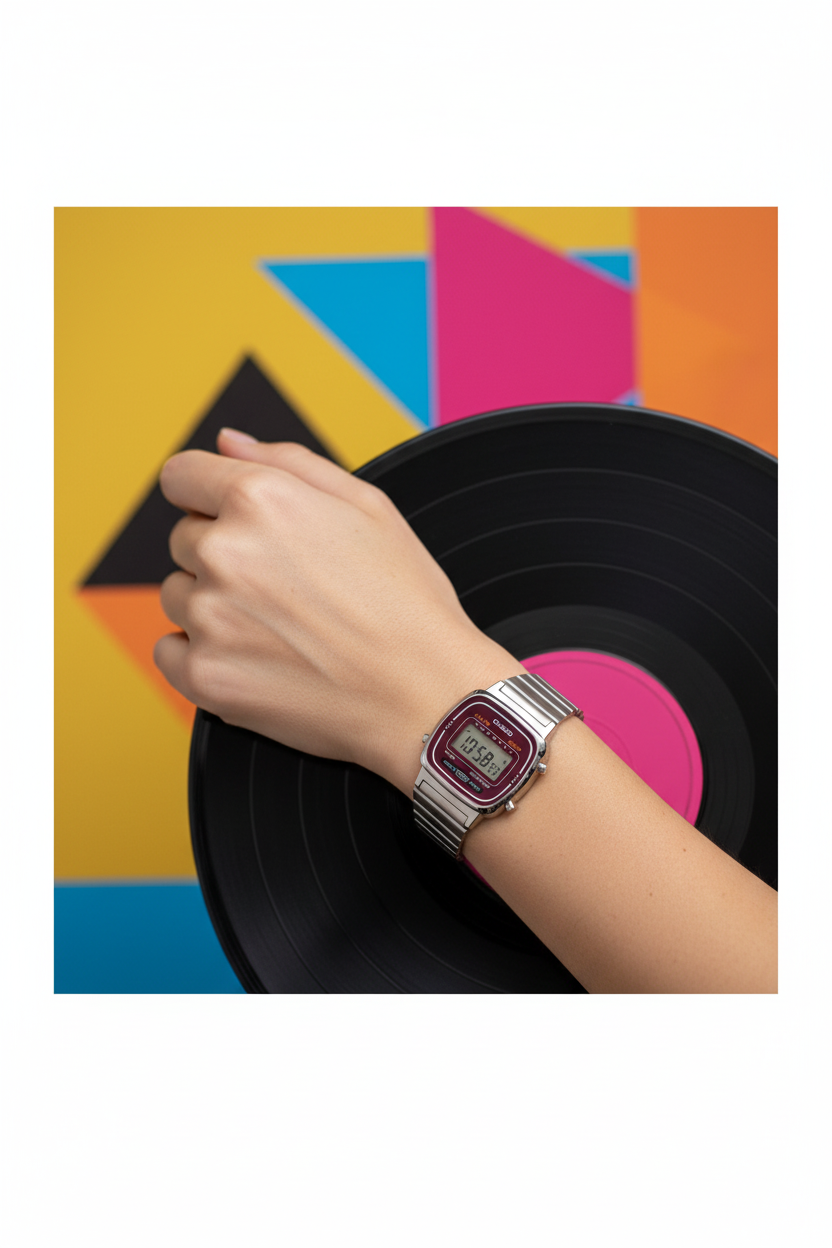 Reloj Casio LA670WA-4DF lifestyle vinilo