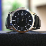 RELOJ PARA HOMBRE CASIO MTP-V004L-1AUDF -NEGRO - Tiendas Casio TITEC