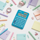 CALCULADORA CASIO - MI ESTILO MS-7UC-BU-W-DC
