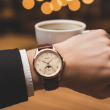 RELOJ PARA HOMBRE CASIO MTP-M110RL-5AVDF  - CAFÉ