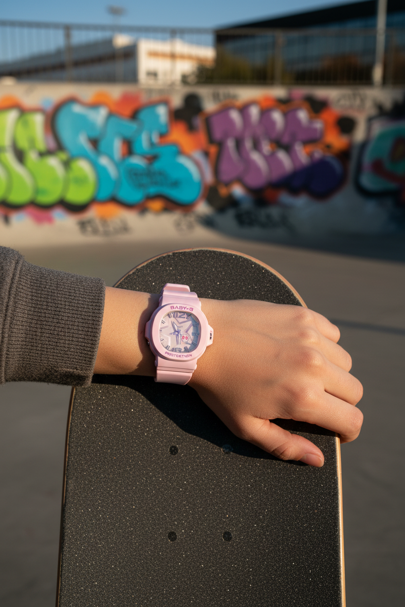 RELOJ PARA MUJER CASIO BABY-G BGA-10D-6ADR - ROSADO - Tiendas Casio TITEC