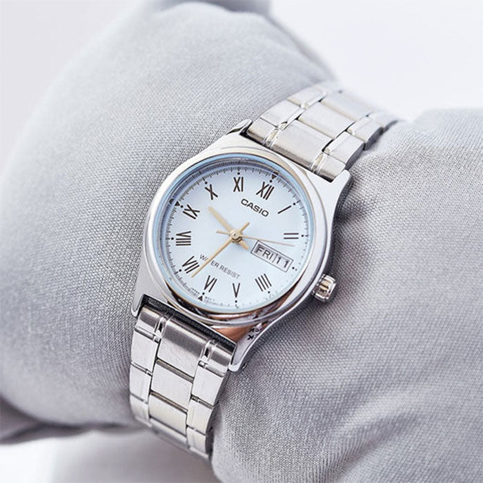 RELOJ PARA MUJER CASIO LTP-V006D-2BUDF -AZUL - Tiendas Casio TITEC
