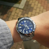 RELOJ PARA HOMBRE CASIO MTP-VD01D-2EVUDF -AZUL - Tiendas Casio TITEC