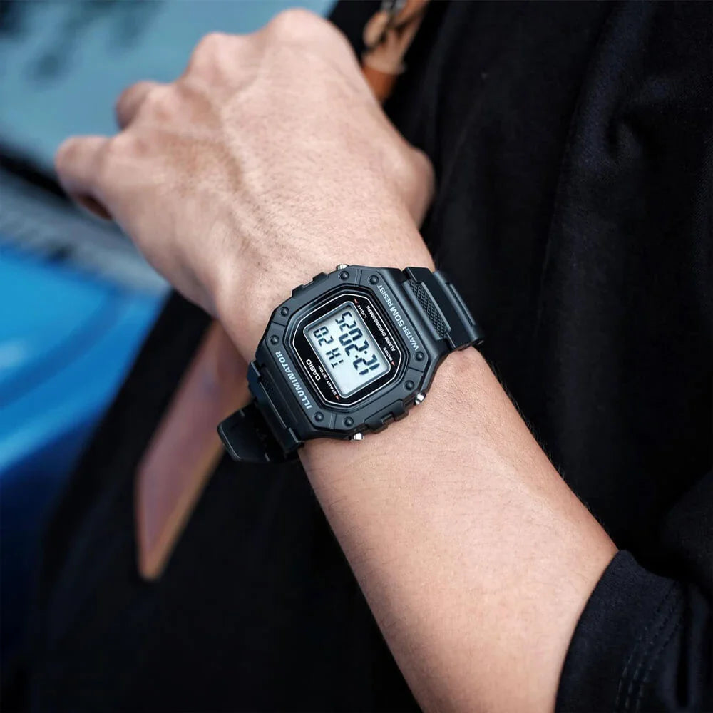 RELOJ CASIO W-218H-1AVDF -NEGRO - Tiendas Casio TITEC