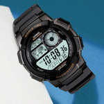 RELOJ PARA HOMBRE CASIO AE-1000W-1AVDF -NEGRO - Tiendas Casio TITEC