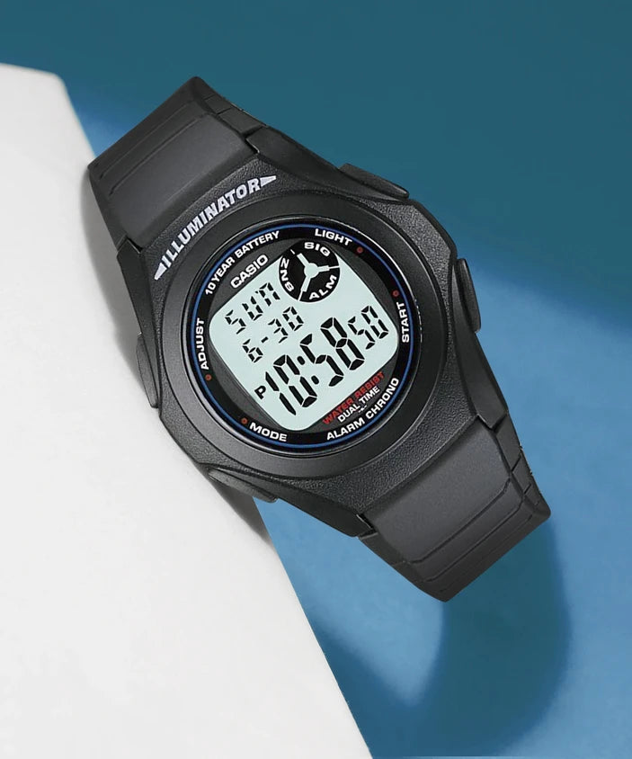 RELOJ CASIO F-200W-1ADF -NEGRO - Tiendas Casio TITEC
