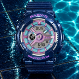 RELOJ PARA MUJER CASIO BABY-G BA-110MC-2ADR - AZUL