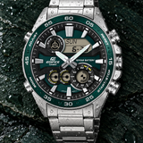 RELOJ PARA HOMBRE CASIO EDIFICE ERA-130D-3ADF - VERDE