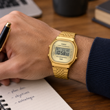 RELOJ CASIO VINTAGE A140WEG-9ADF - DORADO