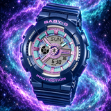 RELOJ PARA MUJER CASIO BABY-G BA-110MC-2ADR - AZUL