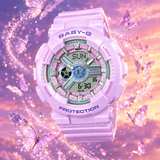 RELOJ PARA MUJER CASIO BABY-G  BA-110MC-6ADR - MORADO
