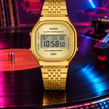 RELOJ CASIO VINTAGE A140WEG-9ADF - DORADO