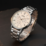 RELOJ PARA HOMBRE CASIO MTP-VT06D-7BDF  - BLANCO