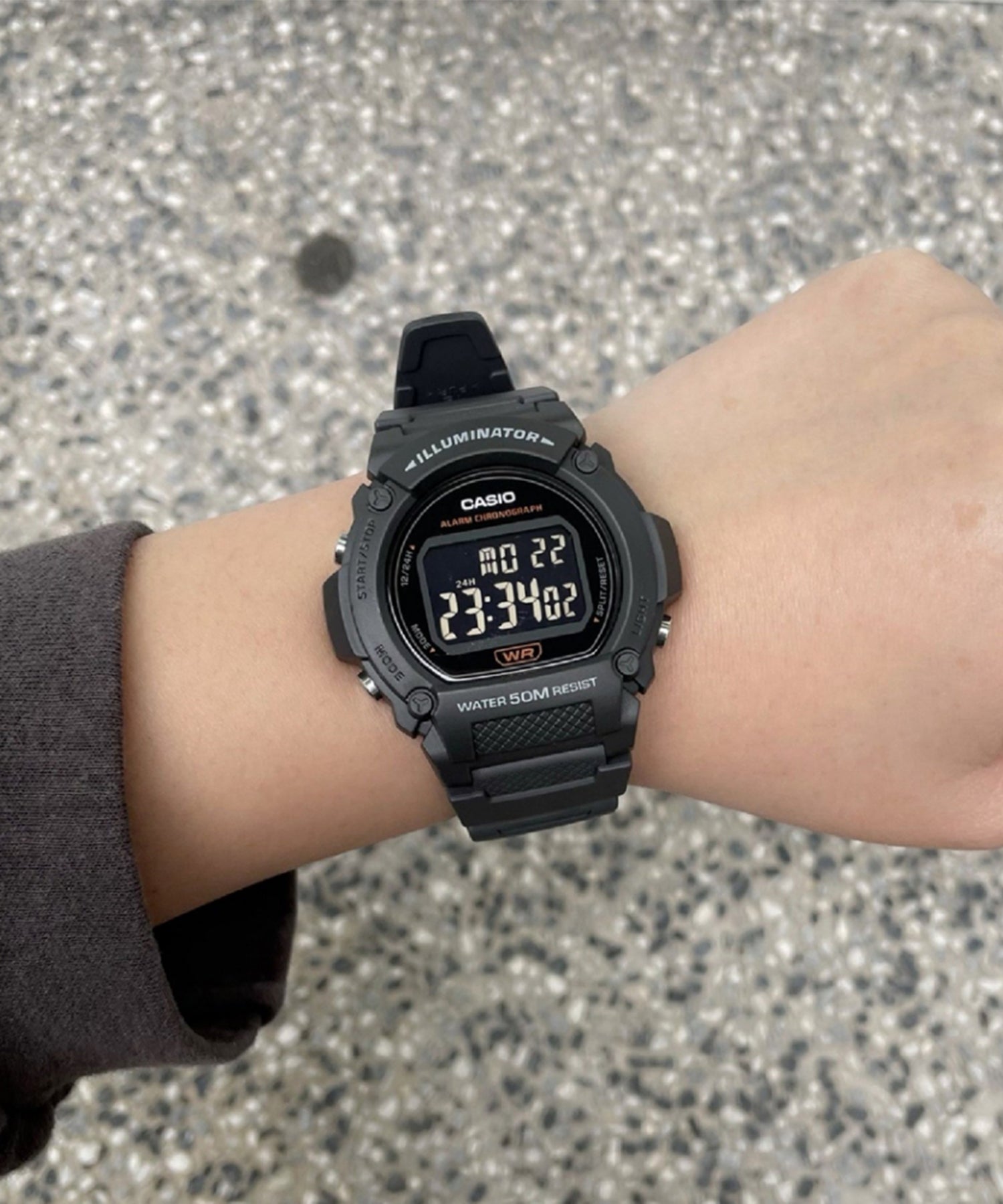 RELOJ CASIO W-219H-8BVDF -GRIS - Tiendas Casio TITEC